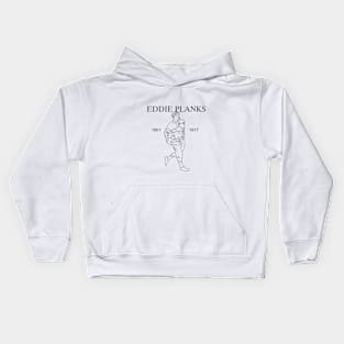 eddie baseball Kids Hoodie